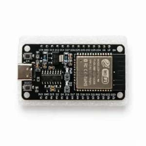 Carte ESP32 DevKit USB-C, vue de dessus avec broches