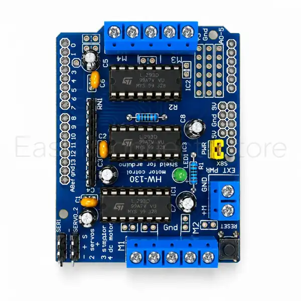 Module driver moteur L293D – shield moteurs pour Arduino UNO/MEGA