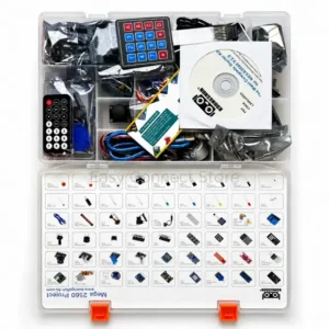 Kit Arduino MEGA 2560 Avancé dans sa boîte de rangement