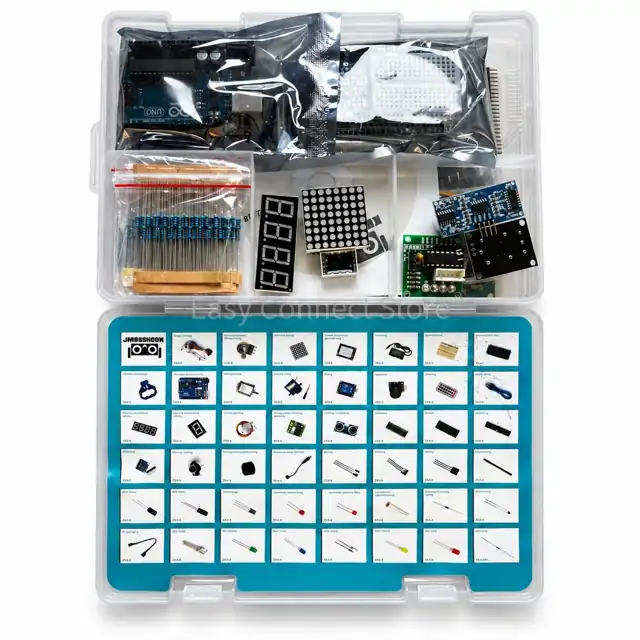 Kit Arduino UNO R3 Starter avec boîte de rangement