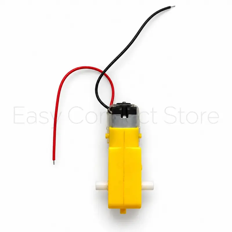 Moteur DC jaune avec réducteur pour robot Arduino